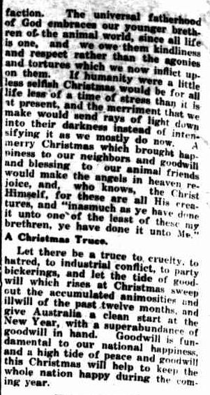 Christmas. (1930, December 24). Portland Guardian (Vic. : 1876 - 1953), p. 2 Edition: EVENING. Retrieved December 16, 2012, from http://nla.gov.au/nla.news-article64294022