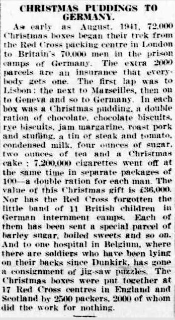 CHRISTMAS PUDDINGS TO GERMANY. (1942, January 20). The Horsham Times (Vic. : 1882 - 1954), p. 2. Retrieved December 19, 2012, from http://nla.gov.au/nla.news-article72698955