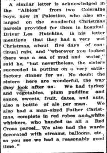 LETTER FROM OVERSEAS. (1942, February 2). Portland Guardian (Vic. : 1876 - 1953), p. 3 Edition: EVENING. Retrieved December 19, 2012, from http://nla.gov.au/nla.news-article64378749