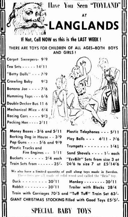 Advertising. (1951, December 21). The Horsham Times (Vic. : 1882 - 1954), p. 4. Retrieved December 21, 2012, from http://nla.gov.au/nla.news-article72798775