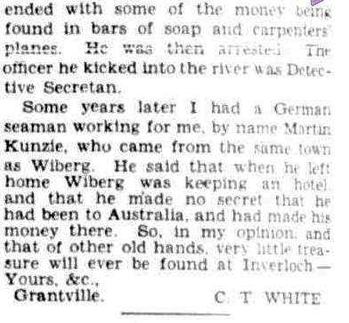 LETTERS FROM THE EDITOR'S POST-BAG. (1938, January 22). The Argus (Melbourne, Vic. : 1848 - 1956), p. 20 Supplement: The Argus Week-end Magazine. Retrieved December 17, 2012, from http://nla.gov.au/nla.news-article11142515