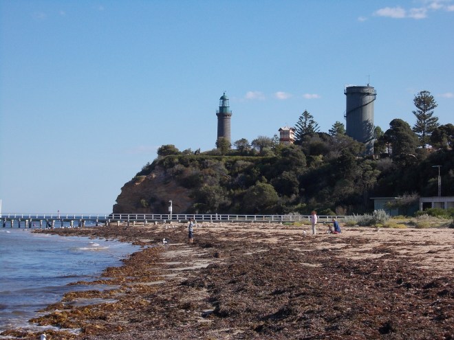 QUEENSCLIFF'S BLACK LIGHTHOUSE