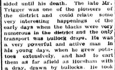 OBITUARY. (1945, May 24). Portland Guardian (Vic. : 1876 - 1953), p. 3 Edition: EVENING. Retrieved April 27, 2013, from http://nla.gov.au/nla.news-article64404393