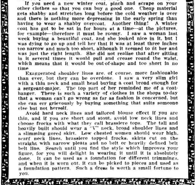 VANITY CORNER. (1941, April 29). The Horsham Times (Vic. : 1882 - 1954), p. 8. Retrieved May 31, 2013, from http://nla.gov.au/nla.news-article72691381