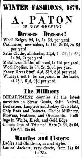 Advertising. (1879, July 25). Camperdown Chronicle (Vic. : 1877 - 1954), p. 3. Retrieved May 30, 2013, from http://nla.gov.au/nla.news-article29098359
