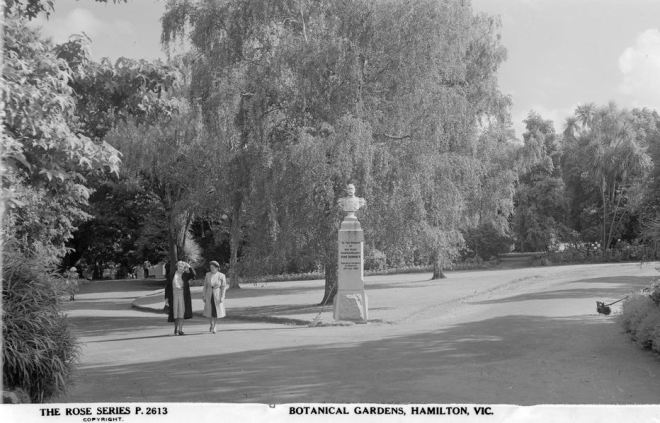 HAMILTON BOTANICAL GARDENS Image Courtesy of the State Library of Victoria. Image no. H32492/3783 http://handle.slv.vic.gov.au/10381/60784