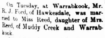 SOCIAL. (1901, May 7). The Horsham Times (Vic. : 1882 - 1954), p. 1. Retrieved June 15, 2013, from http://nla.gov.au/nla.news-article73026998