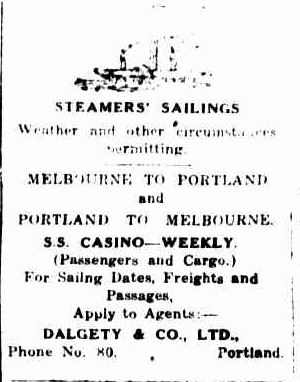 Advertising. (1932, July 11). Portland Guardian (Vic. : 1876 - 1953), p. 4 Edition: EVENING. Retrieved July 8, 2013, from http://nla.gov.au/nla.news-article64298708