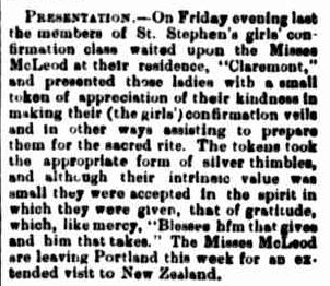 First Issue, August 20, 1842. (1909, April 19). Portland Guardian (Vic. : 1876 - 1953), p. 2 Edition: EVENING. Retrieved July 20, 2013, from http://nla.gov.au/nla.news-article63987683