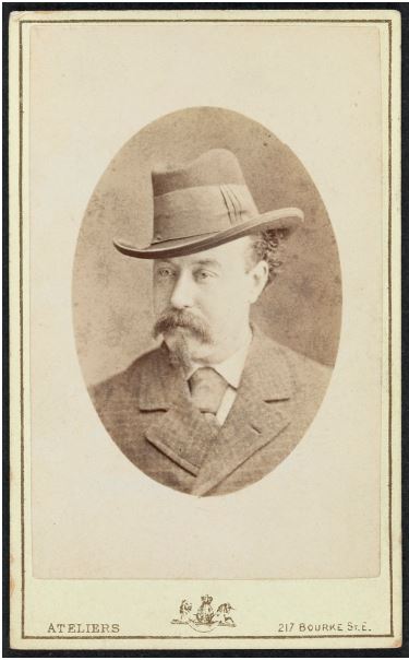 [John Stanley James, alias] Julian Thomas [pen name "The Vagabond"] Stewart & Co., e photographer.