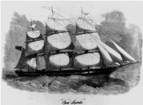 GREAT AUSTRALIA, Image Courtesy of the John Oxley Library, State Library of Queensland. Image no. 77078 http://trove.nla.gov.au/work/36910375?q=%22great+australia%22&c=picture&versionId=47922188