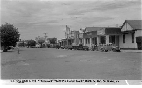 COLERAINE.  Image Courtesy of the State Library of Victoria.  Image no. H32492/2813 http://handle.slv.vic.gov.au/10381/63071