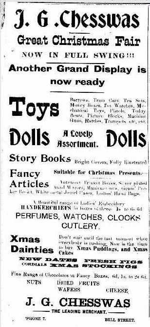 Advertising. (1915, December 18). Penshurst Free Press (Vic. : 1914 - 1918), p. 2. Retrieved December 17, 2013, from http://nla.gov.au/nla.news-article119562126