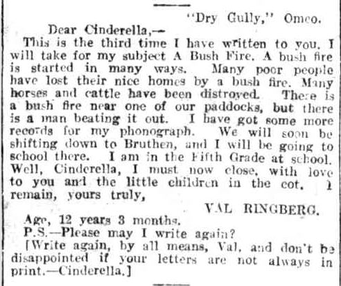 CINDERELLA'S MENAGERIE. (1914, May 16). Leader (Melbourne, Vic. : 1914 - 1918), p. 59. Retrieved January 27, 2014, from http://nla.gov.au/nla.news-article89309559
