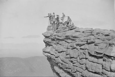 THE PINNACLE, HALLS GAP.  Image no. H91.50/1002  http://handle.slv.vic.gov.au/10381/97372