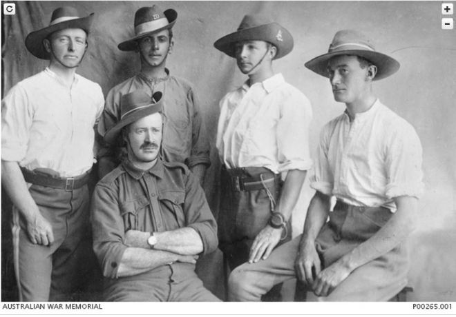 Image Courtesy of the Australian War Memorial Image No. P00265.001 http://www.awm.gov.au/collection/P00265.001/