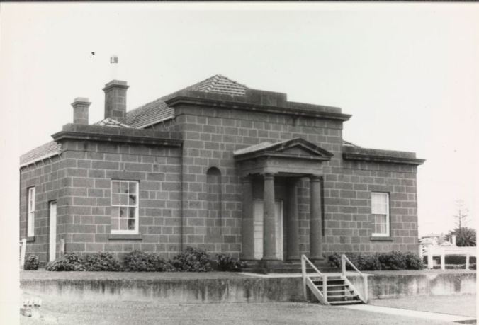 PORTLAND COURT HOUSE. Image courtesy of the J.T. Collins Collection, La Trobe Picture Collection, State Library of Victoria. http://handle.slv.vic.gov.au/10381/47642